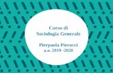 Corso di Sociologia Generale - unife.it