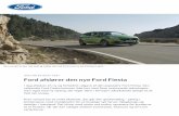 Ford afslører den nye Ford Fiesta