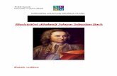 Klasicistični skladatelj Johann Sebastian Bach