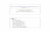 BİL-142 Bilgisayar Programlama II (C/C++)