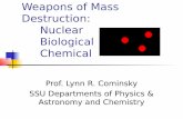 Weapons of Mass Destruction: Nuclear Chemical Biological