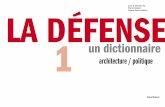 Sous la direction de˜: Virginie Picon-Lefebvre LA DÉFENSE ...