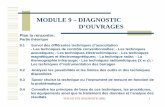 MODULE 9 – DIAGNOSTIC D’OUVRAGES