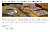 Prajitura turnata cu dovleac - Retete culinare cu LAURA SAVA