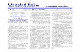 Uradni list RS - 119/2004, Uradne objave