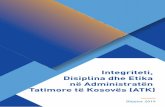 Integriteti, Disiplina dhe Etika në Administratën Tatimore ...