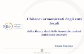 I bilanci armonizzati degli enti locali - UPI Emilia Romagna