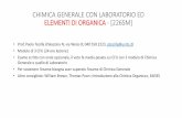CHIMICA GENERALE CON LABORATORIO ED ELEMENTI DI ORGANICA ...