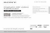 Digitalni HD video kamkorder