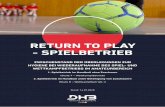 RETURN TO PLAY - SPIELBETRIEB - DHB.de