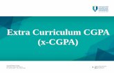 Extra Curriculum CGPA (x-CGPA)