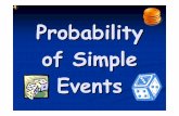 Probability of Simple Events - Altervista