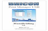 Print Manager USB versie2 - BRICON