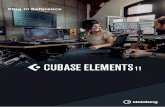 Cubase Elements 11.0.0 - Plug-in Reference