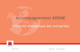 Accompagnement ADEME - Ministère de la Transition …