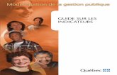 Guide sur les indicateurs - Quebec.ca