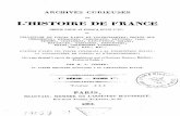 Lafaist, Louis. Archives curieuses de l'histoire de France ...