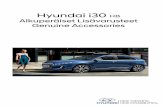Hyundai i30 HB Alkuperäiset Lisävarusteet Genuine …