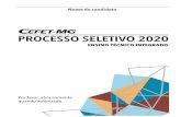 PROCESSO SELETIVO 2020 - CEFET-MG