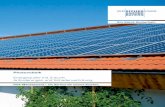 Photovoltaik Energiequelle mit Zukunft. Anforderungen und ...