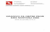 GRADIVO ZA OB NI ZBOR KRS ŠOŠTANJ 2006 - sostanj.info