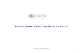 Piano delle Performance 2013-15 - UniFI