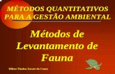 Métodos de Fauna - University of São Paulo