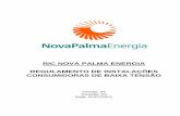 RIC NOVA PALMA ENERGIA REGULAMENTO DE …