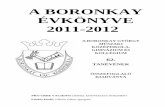 A BORONKAY ÉVKÖNYVE 2011-2012