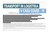 I TRANSPORT IN LOGISTIKA V CASU COVID - 19