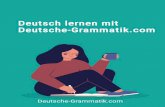 Deutsch lernen mit Deutsche-Grammatik