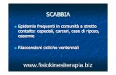 SCABBIA - Fisiokinesiterapia