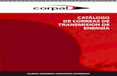 CATÁLOGO DE CORREAS DE TRANSMISION DE ENERGÍA