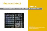 Inventario Huella de Carbono - Ferrovial