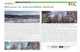 Novice iz Jablaniške doline - Razvoj