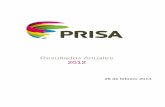 Resultados Anuales 22001122 - PRISA