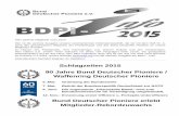 Schlagzeilen 2015 90 Jahre Bund Deutscher Pioniere ...