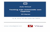 Testing e2e avanzado con Cypress - vitaedigital.com