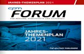 JAHRES- THEMENPLAN 2021
