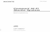 Compact Hi-Fi Stereo System