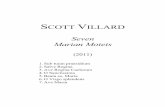 Seven Marian Motets - Scott Villard