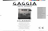 CLASSIC - Gaggia