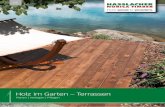 Holz im Garten – Terrassen