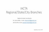 IACTA Regional/State/City Branches