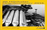 20. Höchster Orgelsommer 2014 - Justinuskirche