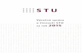 Výročná správa o činnosti STU za rok 2015 - stuba.sk