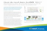 Quoi de neuf dans ArcGIS 10.2 - GSF