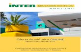 Oferta Académica ONLINE