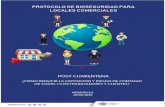 PROTOCOLO DE BIOSEGURIDAD PARA LOCALES COMERCIALES