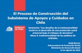 El Proceso de Construcción del Subsistema de Apoyos y ...